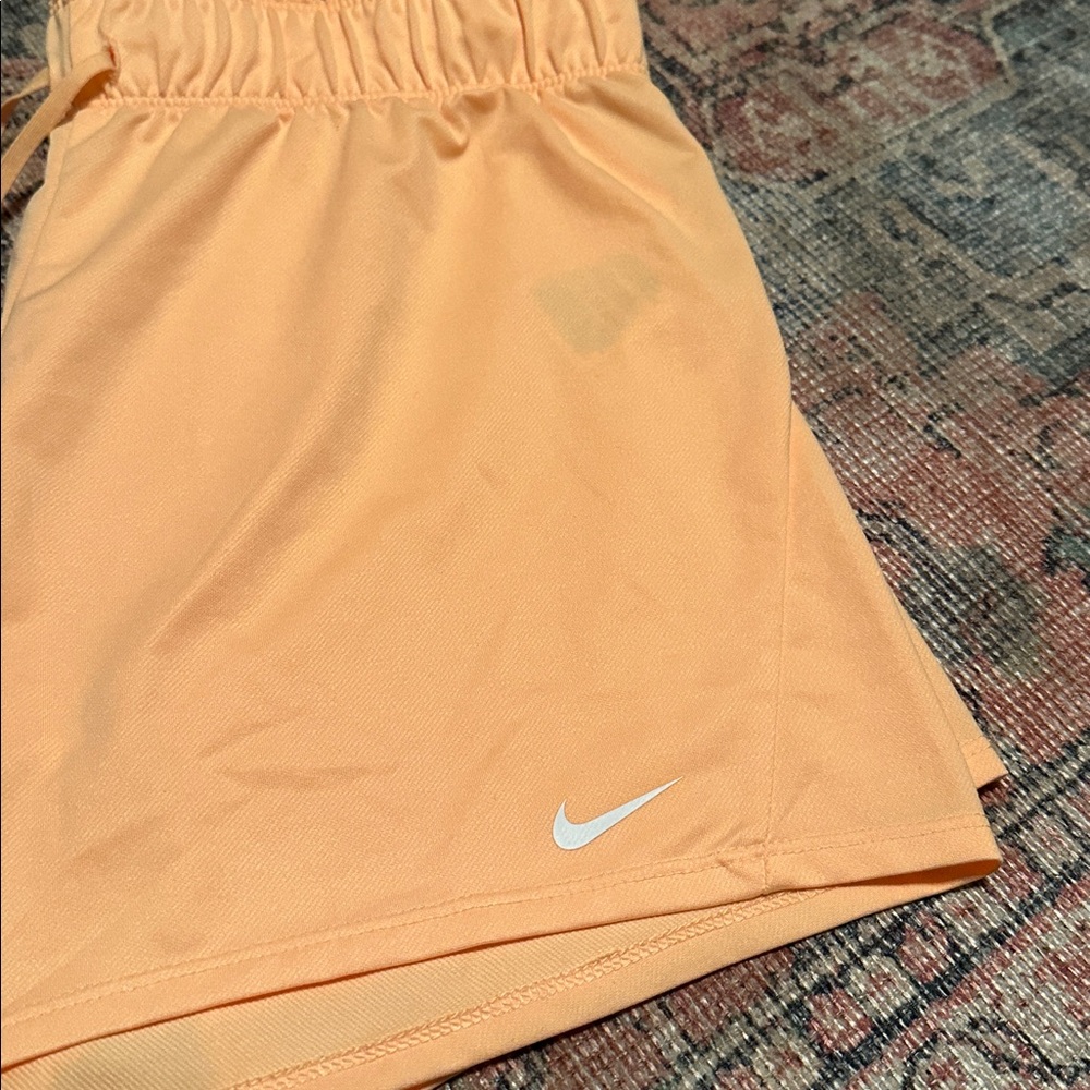 Nike Apricot Sports Shorts unlined medium